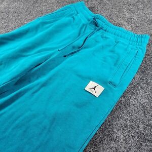 Nike Air Jordan Flight Fleece Loose Fit  Sweatpants Green Men's Size Small Baggy